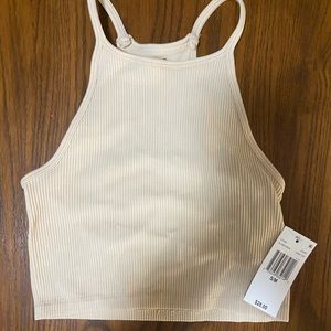 NWT ribbed seamless tank size S/M
